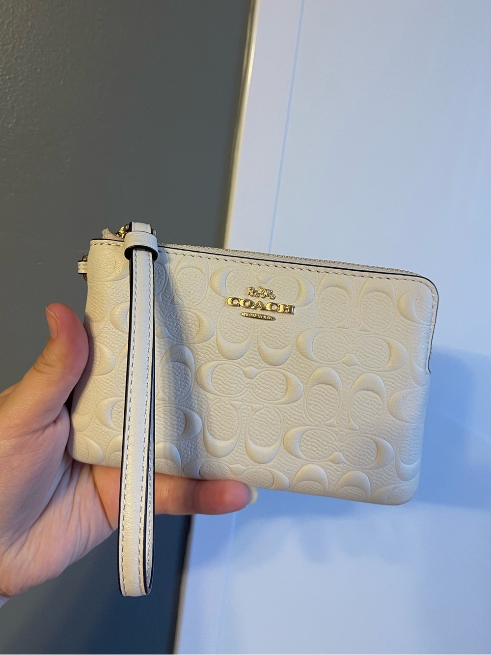 Coach wristlet